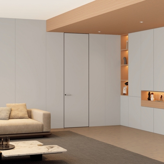 無(wú)框隱形門(mén)-山海+半山橡木